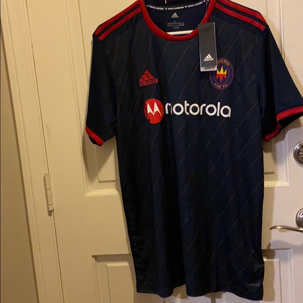 Adidas Chicago Fire FC Aeroready Replica Soccer